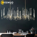 DecorBites™ Crystal LED Chandelier: Nordic Luxury Tree Branch Design for Wedding Decor Villas & LOFTs