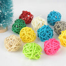 10pcs-Home Decorative Balls Rattan Craft Christmas Birthday Wedding Baby Shower Party DIY Ornament Decoraitons