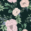 Dark Floral Wallpaper