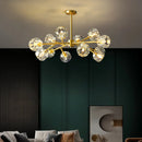 DecorBites™ Crystal LED Chandelier Ceiling Light for Elegant Home Décor