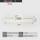 DecorBites™ LED Wall Lamps - White/Black Iron & Aluminum Base, Acrylic Shade, Mirror Lights