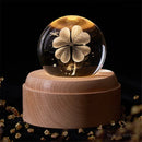 DecorBites™ Crystal Ball Night Light USB Music Box Universe Globe 3D Lamp