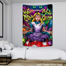 DecorBites™ Anime Girl Tapestry Wall Hanging for Magic Science Fiction Bohemian Decor