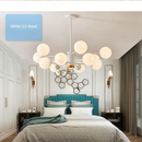 DecorBites™ Gold Branch LED Chandelier for Modern Living Room Decor