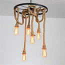 DecorBites™ Industrial Loft Chandelier for Living Dining Room Restaurant Bar Café Kitchen