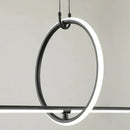 DecorBites™ Geometric LED Pendant Light - Modern Minimalist Hanging Lamp for Home Decor