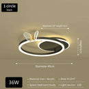 DecorBites™ Luxe Butterfly LED Ceiling Lamp: Modern, Bright & Elegant Atmosphere