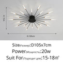 DecorBites™ LED Acrylic Ceiling Light Fixture for Bedroom Hall Living Room Kids, Modern Luster
