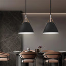 DecorBites™ Leather and Iron Finish Pendant Light Fixture for Kitchen Dinning Living Room