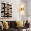 DecorBites™ Crystal Wall Sconce: Modern Home Indoor Lighting for Living Room, Staircase & Hallway