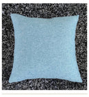 DecorBites™ Ivory Sofa Cushion Cover Solid Basic 30x50cm - 60x60cm