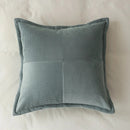 DecorBites™ Corduroy Pillow Cover 45x45cm Modern Soft Solid Cushion for Home Sofa Bed