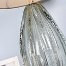 DecorBites™ Glaze Liuli Crystal Table Lamp, Large Lamp for Living Room and Bedroom