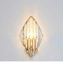DecorBites™ Crystal Wall Sconce Light: Modern Luxury Luminaire for Living Room, Bedroom, Hotel Hallway