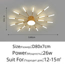 DecorBites™ LED Acrylic Ceiling Light Fixture for Bedroom Hall Living Room Kids, Modern Luster