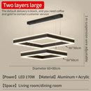 DecorBites™ Large Chandelier: Nordic Loft Staircase Pendant Light