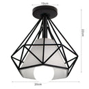 DecorBites™ Iron Aisle Ceiling Lights: Industrial Nordic Vintage Kitchen Decor Ceiling Lamp