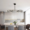 DecorBites™ Dandelion Flower Chandelier: Modern LED Living Room Bedroom Indoor Decor Bouquet Lamps