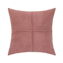 DecorBites™ Cross Faux Suede Throw Pillow Cover for Car Couch Sofa Bed Home Decor