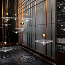 DecorBites™ Clear Glass Pendant Lights - Modern Nordic LED Bedroom & Restaurant Light