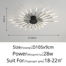 DecorBites™ LED Acrylic Ceiling Light Fixture for Bedroom Hall Living Room Kids, Modern Luster