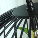 DecorBites™ Industrial Style Rose Chandelier - Wrought Iron Pendant Lamp for Home, Restaurant, Bar