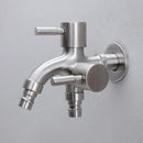 DecorBites™ Double Faucet Wall Mount Mop Faucet for Outdoor and Kitchen Use
