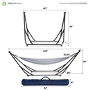 Tranquillo UniGen Transforming Hammock Stand for Ultimate Relaxation