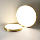 DecorBites™ Copper Thin LED Round Ceiling Light for Bedroom, Living Room, and Dining Room