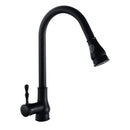 DecorBites™ Gold Kitchen Faucet Pull Out Swivel Water Mixer Tap Single Handle Sink
