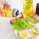 DecorBites™ Glass Seasoning Storage Bottle: Durable Leak-Proof Kitchen Jar for Oil, Soy Sauce, Vinegar