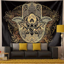 Bohemia Evil Eye Hand Blessing Tapestry Background Wall Covering Home Decoration Blanket Bedroom Wall Hanging Tapestries