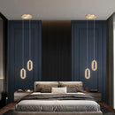 DecorBites™ Duplex Crystal Chandelier: Luxury Cantilevered Pendant Light for Villa Living Room & Staircase