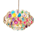 DecorBites™ Agate Designer LED Chandelier for Foyer & Dining Room