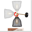 DecorBites™ Industrial LED Cage Wall Light Retro Loft Sconce Lights E27 Fixture