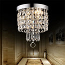 DecorBites™ Diamond Crystal LED Ceiling Chandelier Pendant Light for Elegant Living Spaces