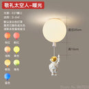 DecorBites™ Kids Space Balloon LED Ceiling Lamp - Creative Nordic Cartoon Decor