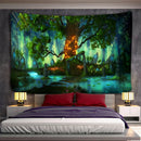 DecorBites™ 3D Print Hippie Wall Tapestry, Bohemian Home Decor Bed Sheet & Wall Hanging