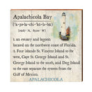 Apalachicola Bay Lighthouse Apalachicola Definition | Wall Art Print on Real Wood