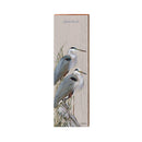Apalachicola Art Lamay's Blue Herons | Wall Art Print on Real Wood