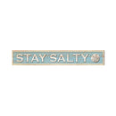 Stay Salty Sand Dollar | Wall Art Print on Real Wood