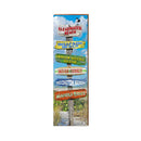 Clearwater Beach Beach Directional  | Real Wood Art Print