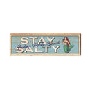 Stay Salty Indian Rocks Beach Mermaid | Real Wood Art Print
