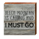 Personalized Location Town Name is Calling Wooden Sign | Customizable Wall Art Print on Real Wood | Lake Mountain Beach House Home Decor