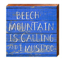 Personalized Location Town Name is Calling Wooden Sign | Customizable Wall Art Print on Real Wood | Lake Mountain Beach House Home Decor