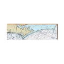 Pamlico Sound NOAA Chart Map | Wall Art Print on Real Wood