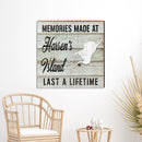 Harsen's Island, Michigan Memories Last | Wall Art Print on Real Wood