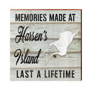 Harsen's Island, Michigan Memories Last | Wall Art Print on Real Wood