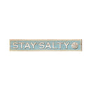 Stay Salty Sand Dollar Sign | Real Wood Art Print