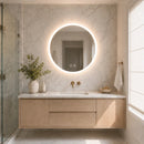 HAUSVITA  Round Edge  Glow LED Bathroom Mirror